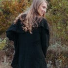 Gilet Alpaga Cayambe Noir