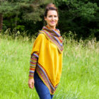 Poncho Alpaga Manche Leoni